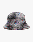 EPTM FLANNEL BUCKET HAT-GREY