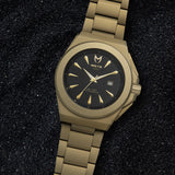 NO114SS - NOBLE GOLD / BLACK WATCH