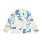 1989 BEDROOM PAINTING DENIM JACKET [CREAM]