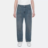 Vintage Washed Straight-Leg Jeans