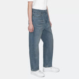 Vintage Washed Straight-Leg Jeans