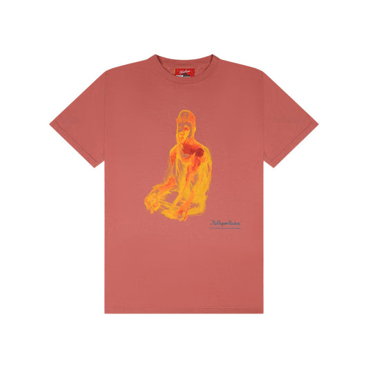 Thinking Man Tee [Dull Red]