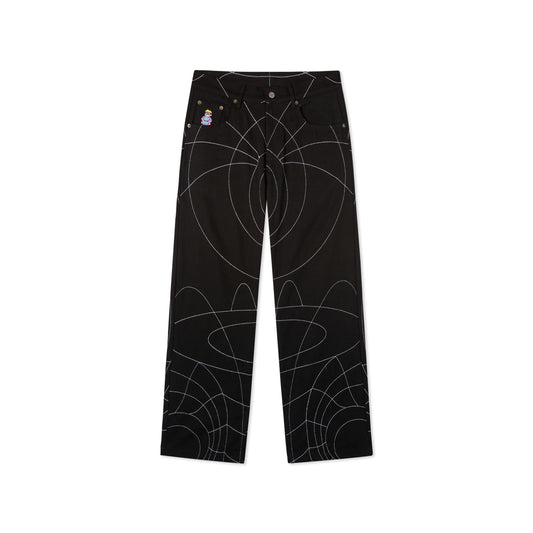 String Theory Stitched Pants [Black]