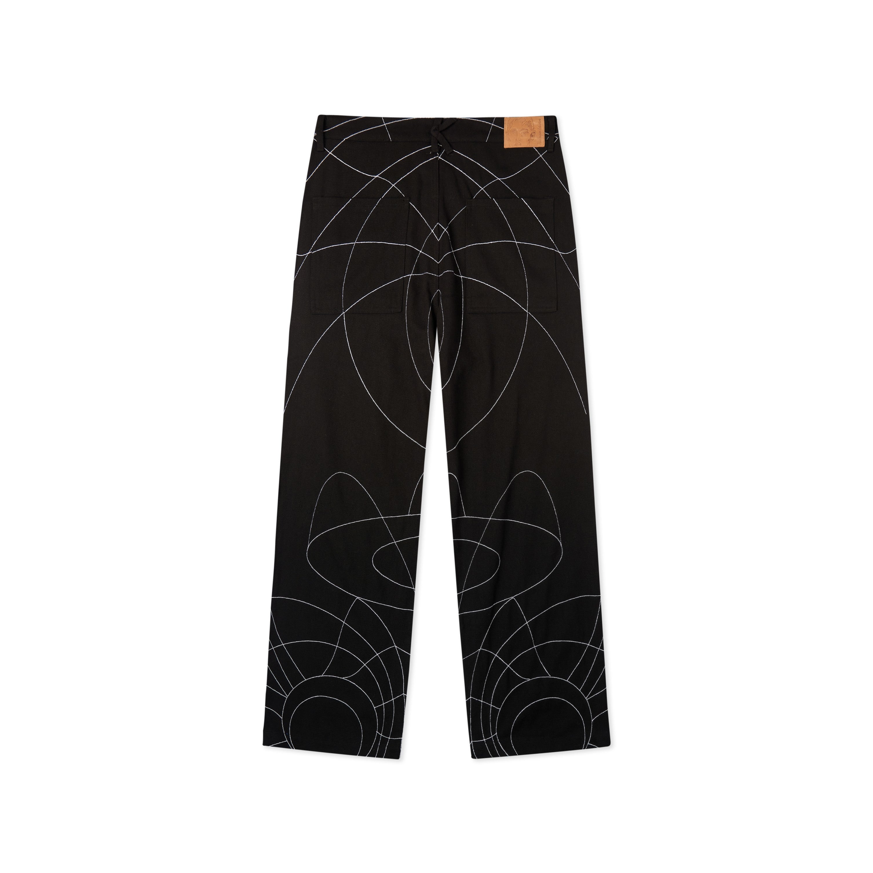 String Theory Stitched Pants [Black]