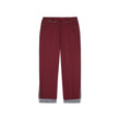 Cuff Pants [Burgundy]