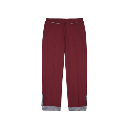 Cuff Pants [Burgundy]