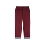 Cuff Pants [Burgundy]