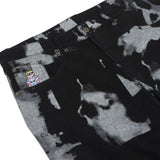 Collage Faces Twill Pants [Black]