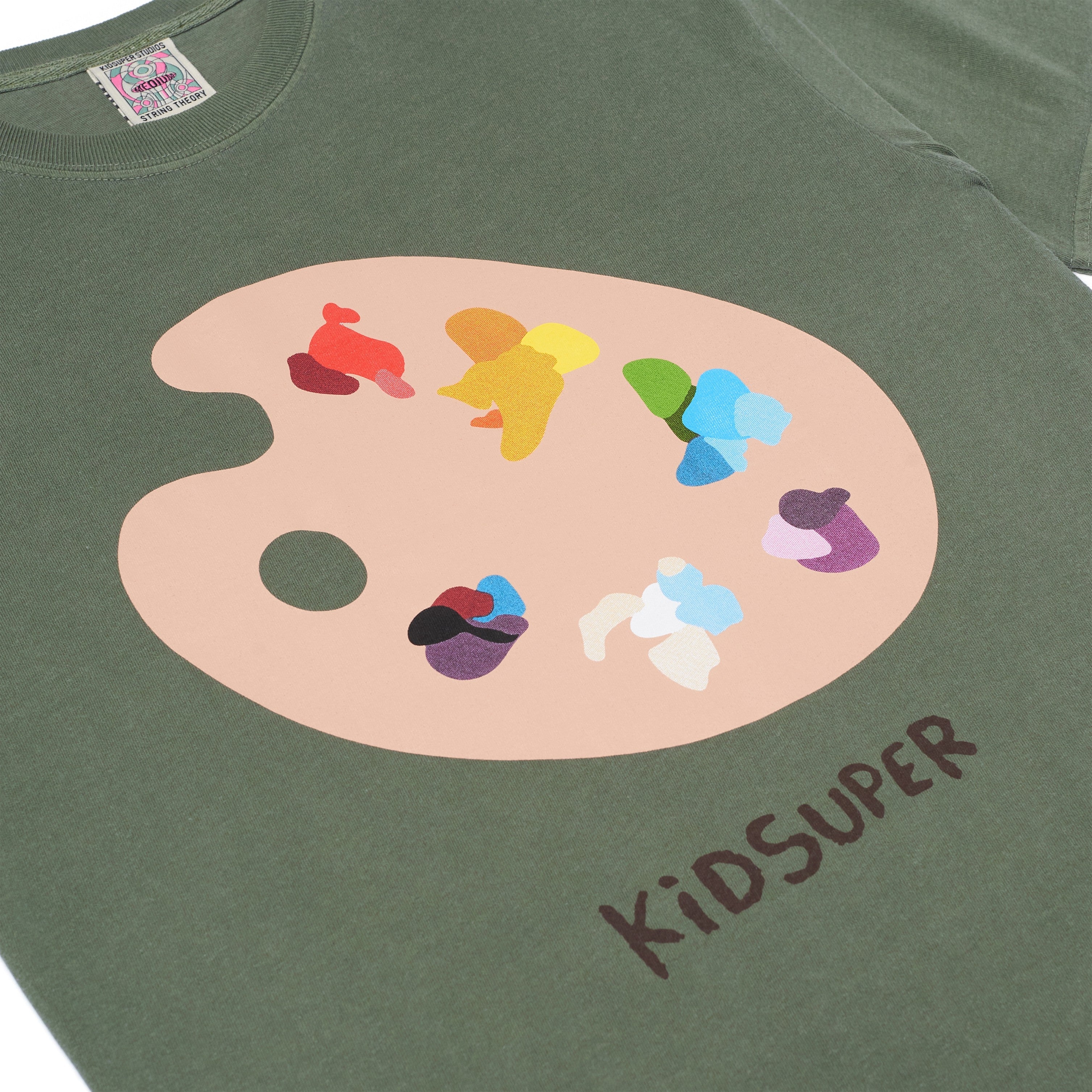 Paint Palette Tee [Olive]