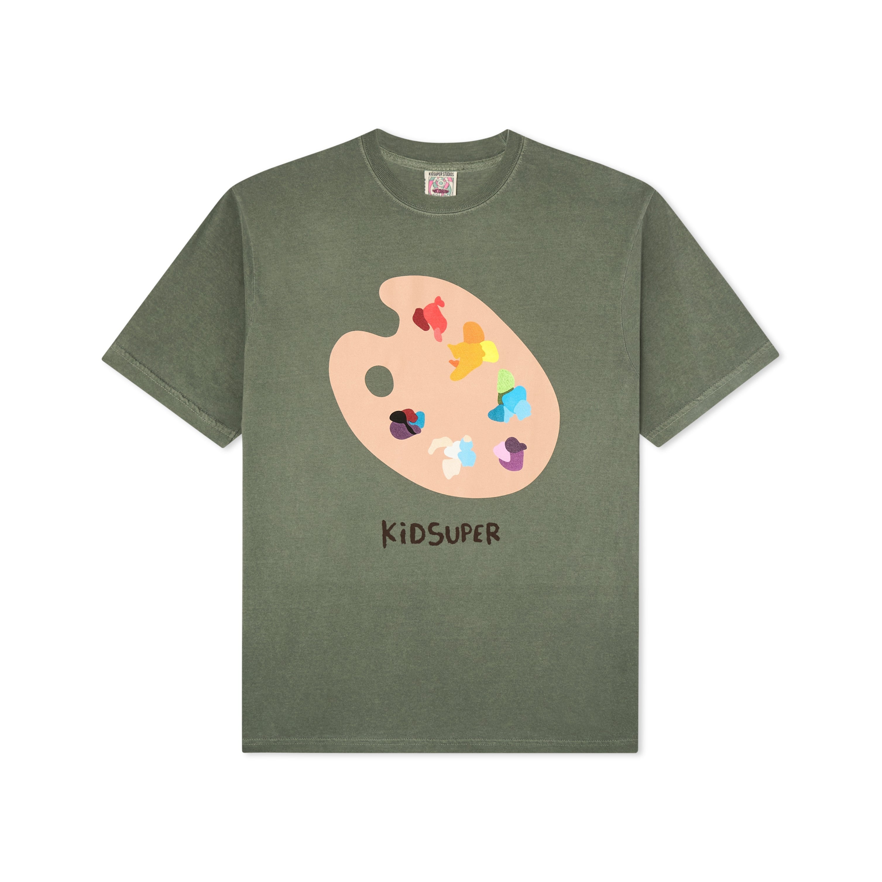 Paint Palette Tee [Olive]