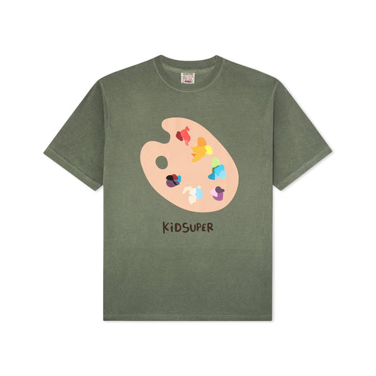 Paint Palette Tee [Olive]