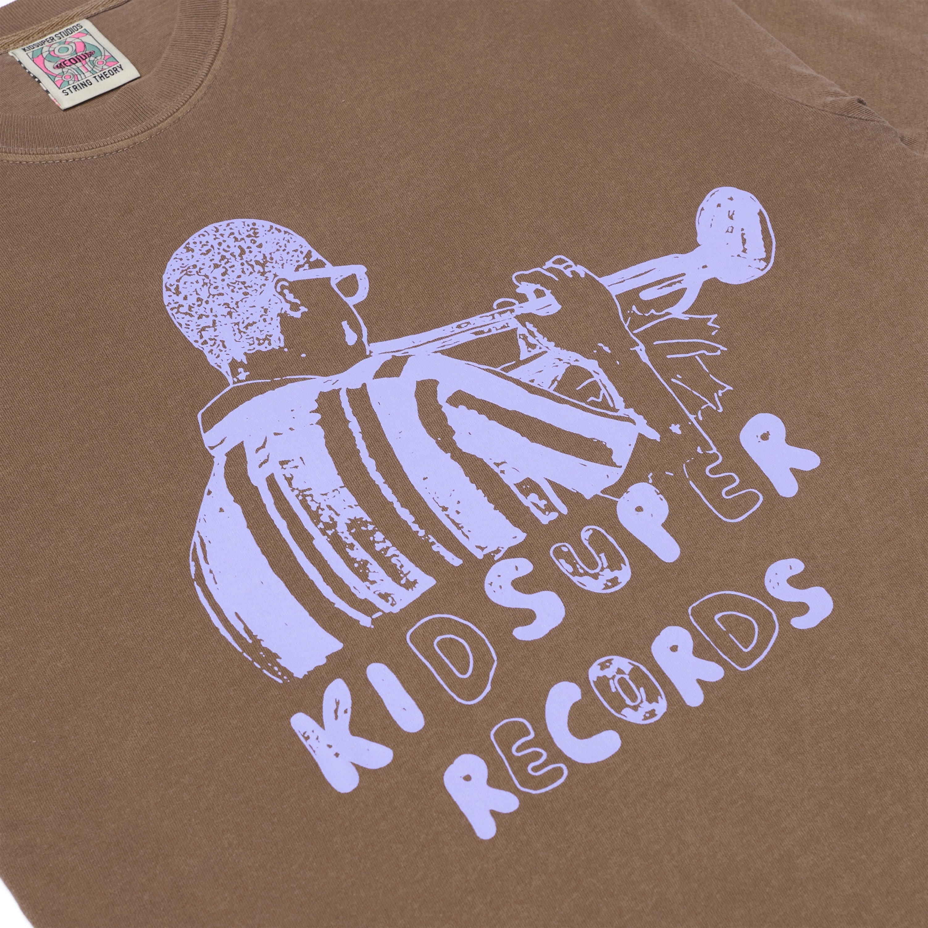 KidSuper Records Tee [Brown]