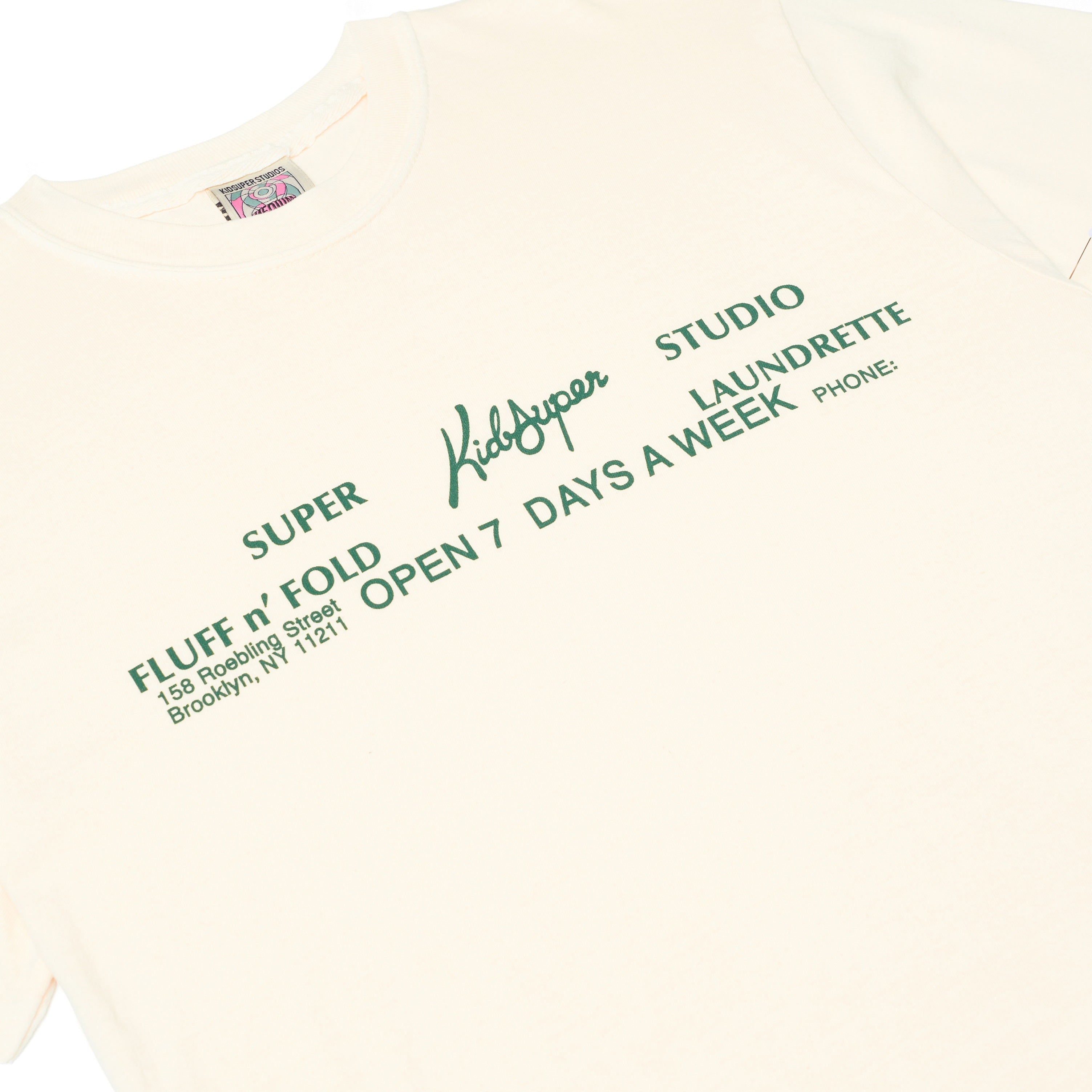 KidSuper Laundromat Tee [Cream]