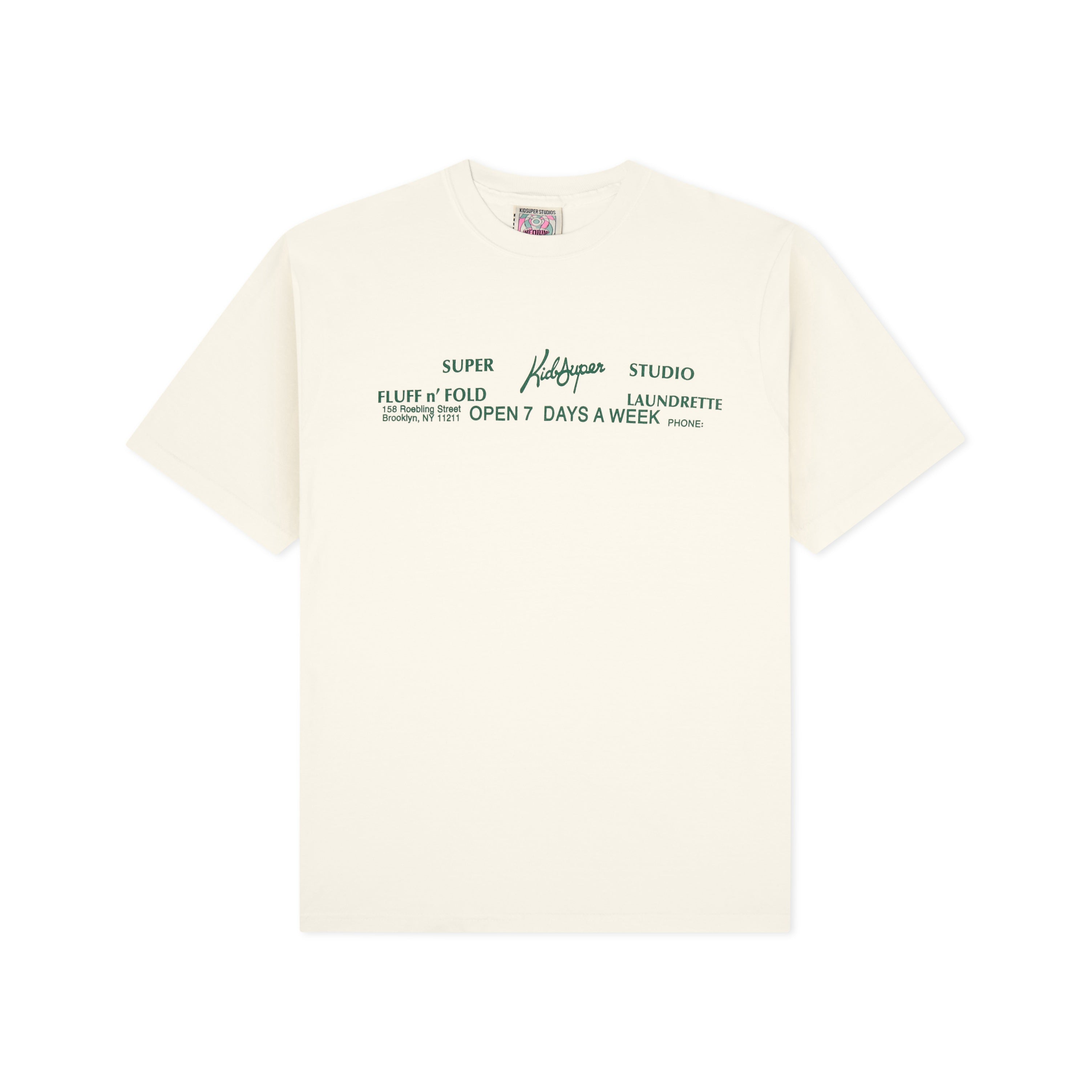 KidSuper Laundromat Tee [Cream]