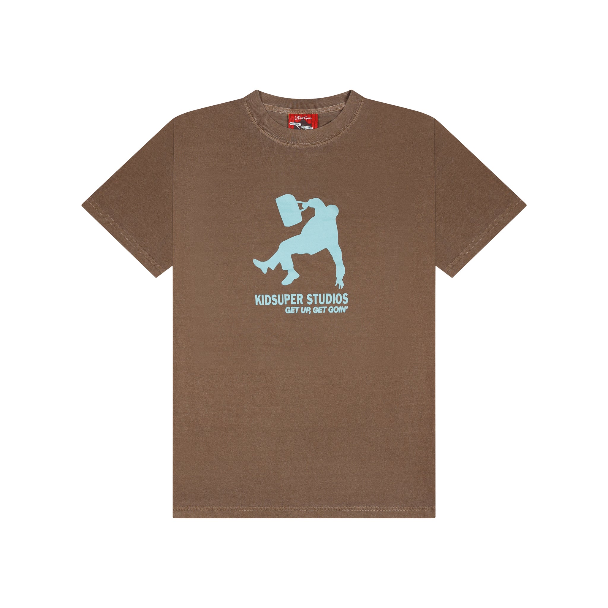 Get Up' & Get Goin' Tee [Brown]