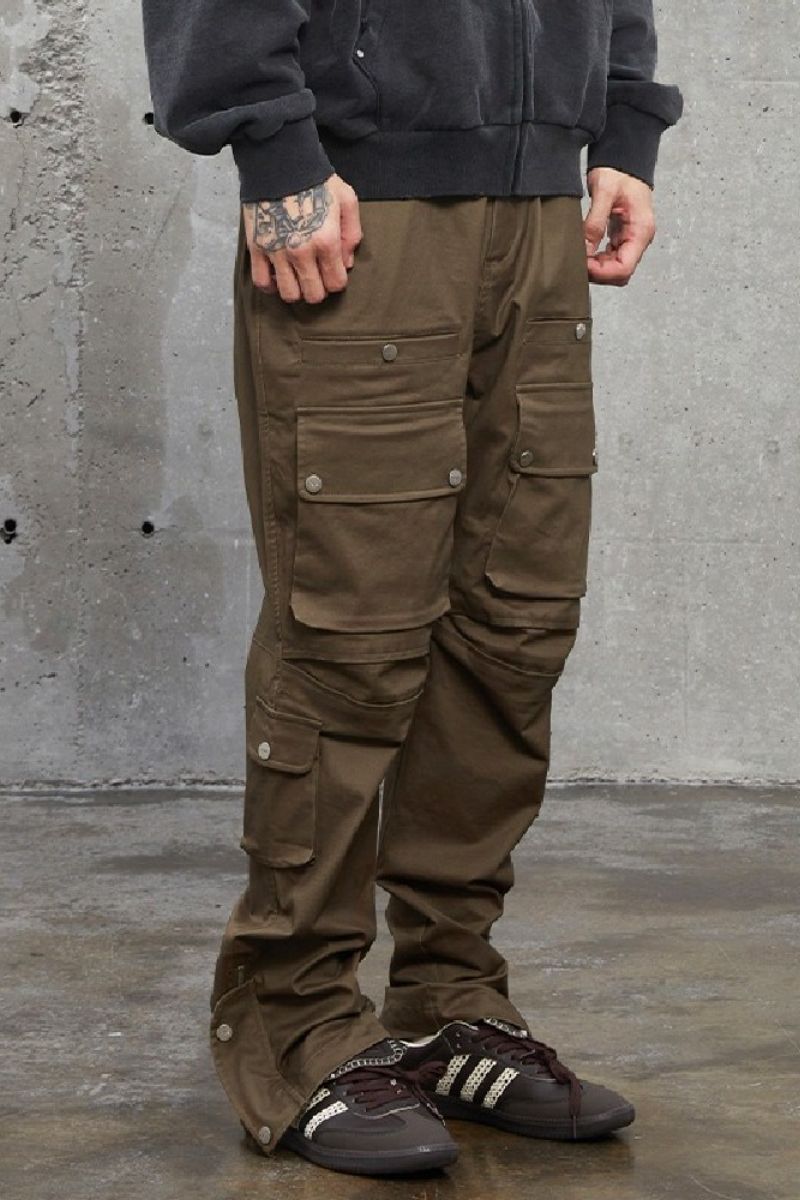 Multi Pocket Knee Trousers