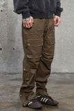 Multi Pocket Knee Trousers