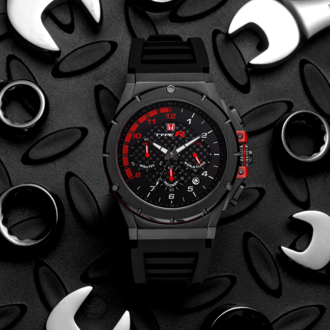 AM285TR - MK CRYSTAL BLACK TYPE R WATCH