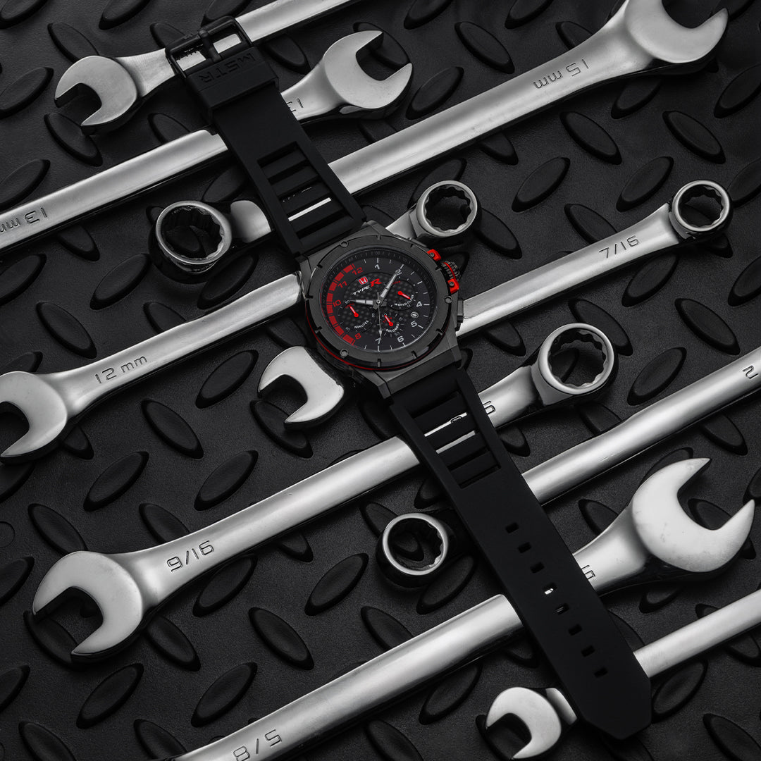 AM285TR - MK CRYSTAL BLACK TYPE R WATCH