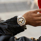 AM1046SS - AMBASSADOR SILVER & GOLD WATCH