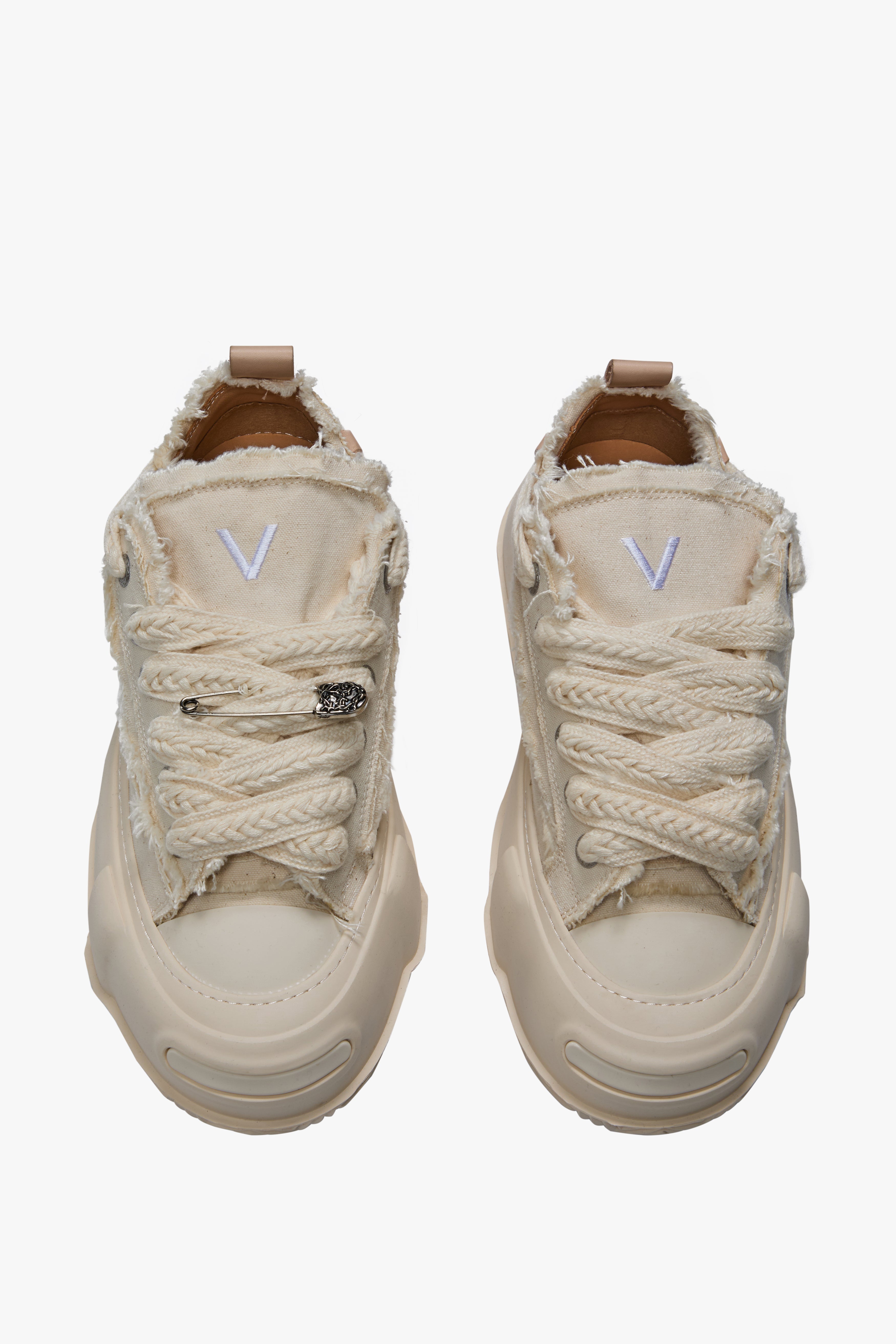 "VISION" CREAM SHOES