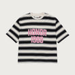 1988 Box Stripe Tee - Black