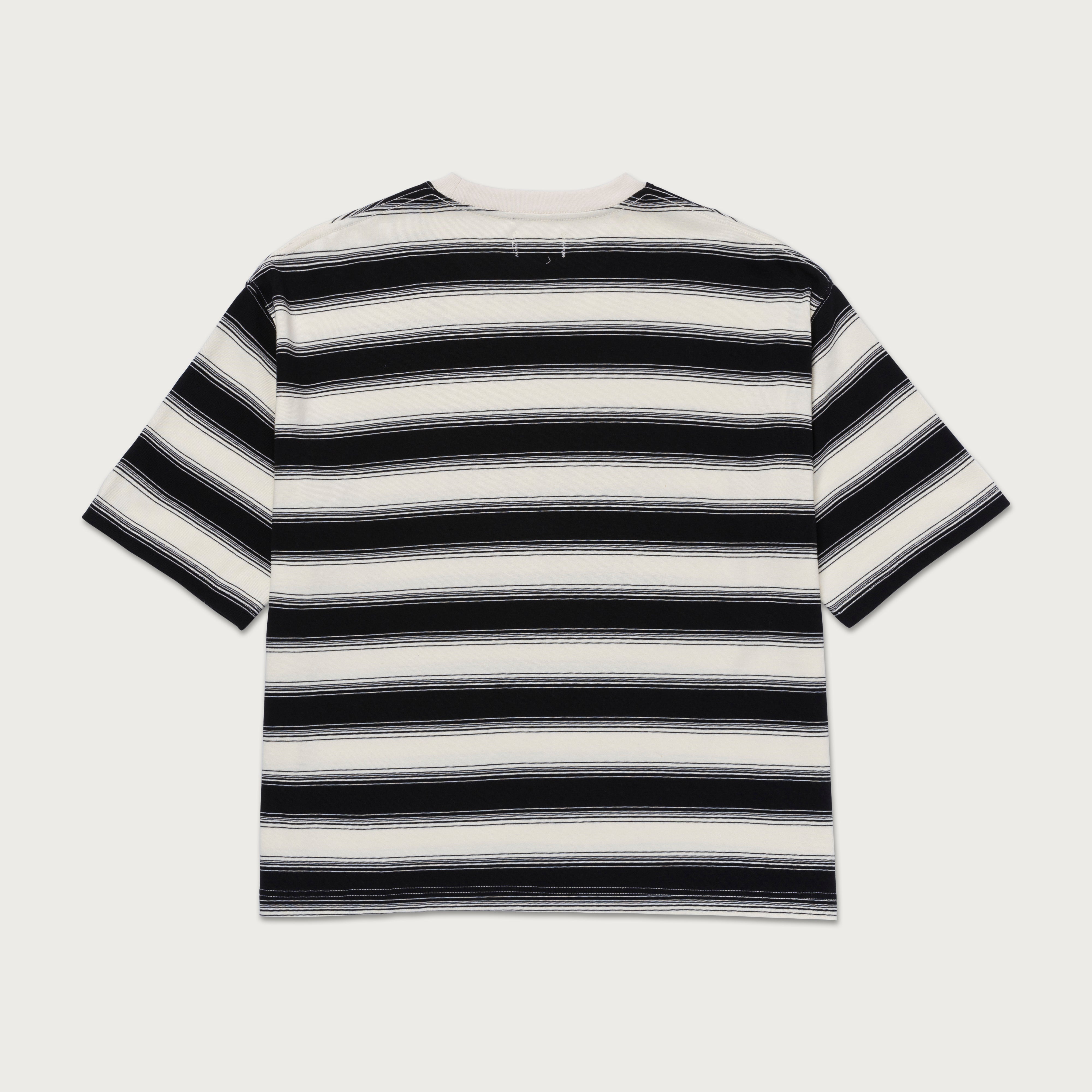 1988 Box Stripe Tee - Black