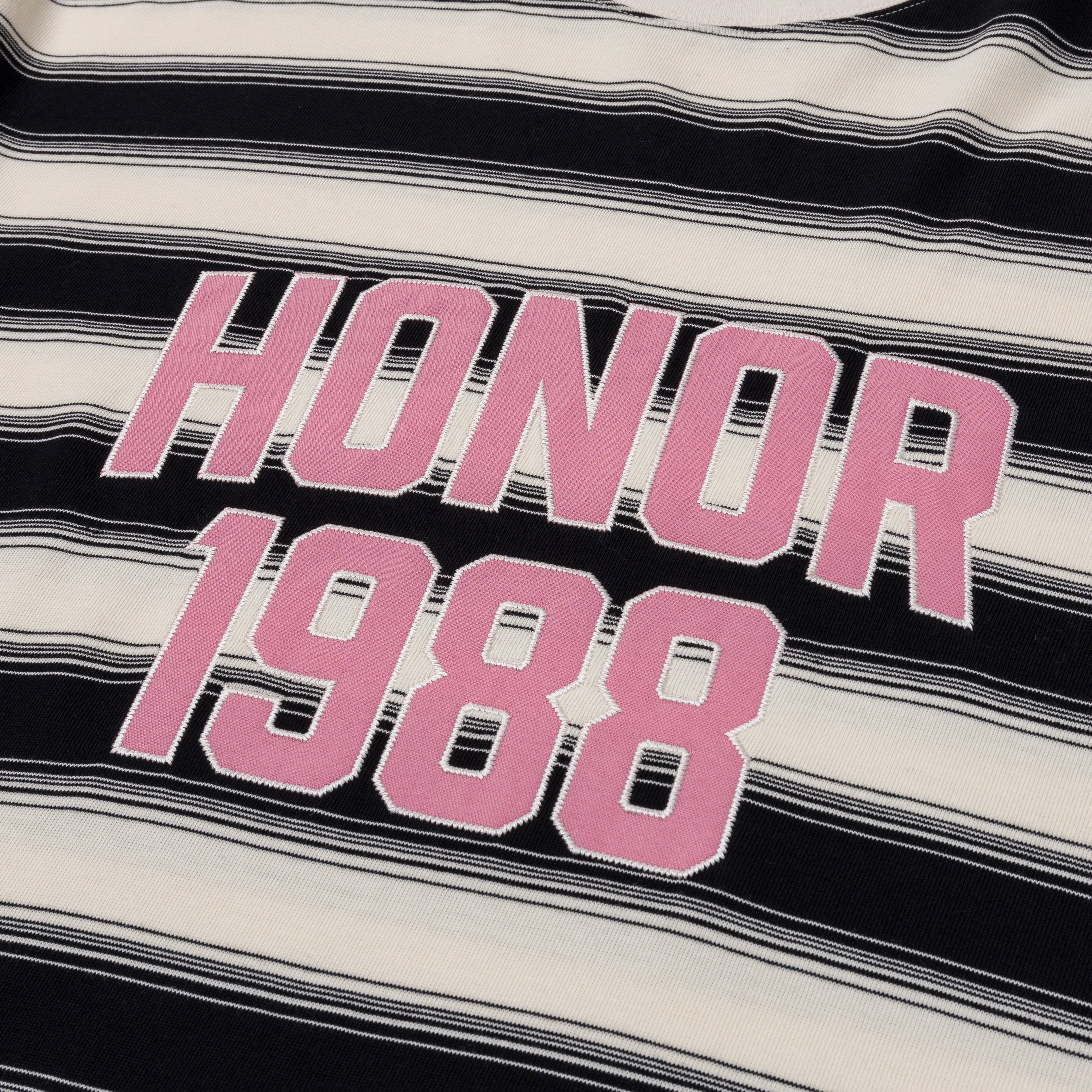 1988 Box Stripe Tee - Black