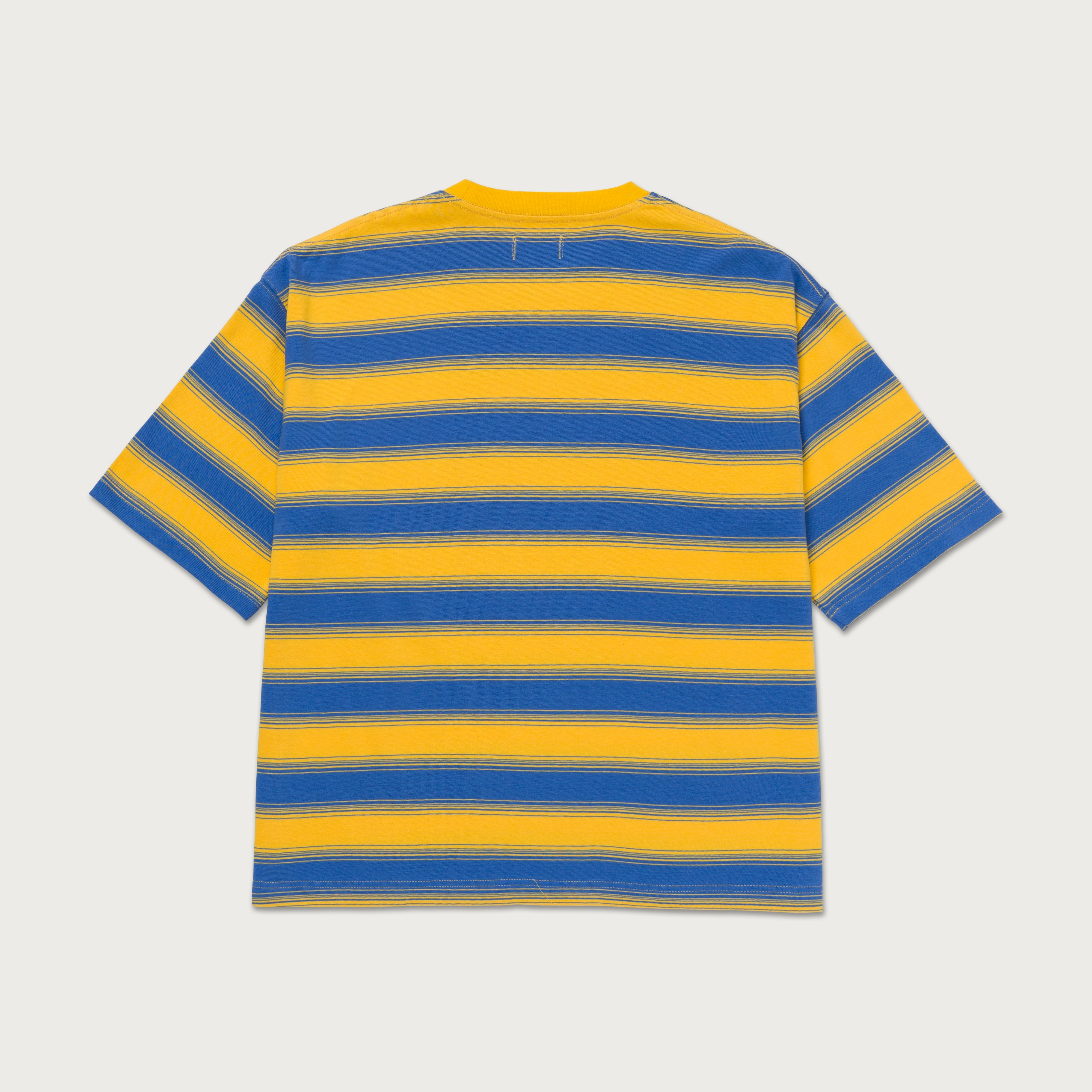 1988 Box Stripe Tee - Yellow