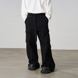 Embroidered Dynamic Logo Drawstrings Trousers