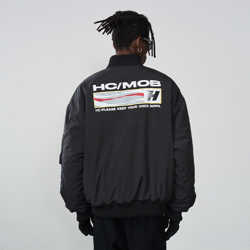 Voice Down MA-1 Bomber Jacket