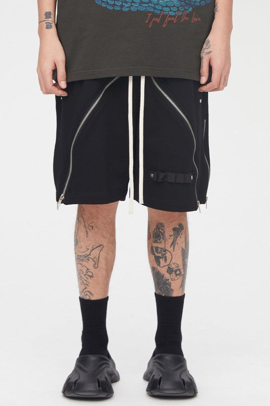 Zipper Logo Shorts