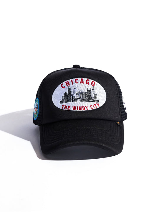 Skyline Chicago Trucker