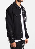 Spungen Denim Jacket (Black)