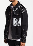 Spungen Denim Jacket (Black)