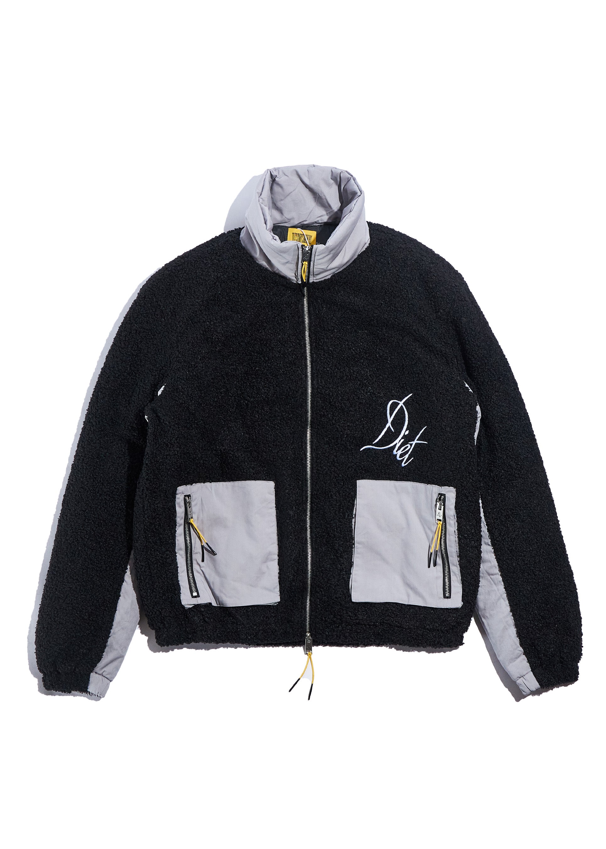 Fleece Zip Jacket - Black