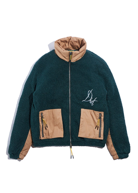 Fleece Zip Jacket - Green