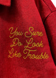 Trouble Jacket - Red