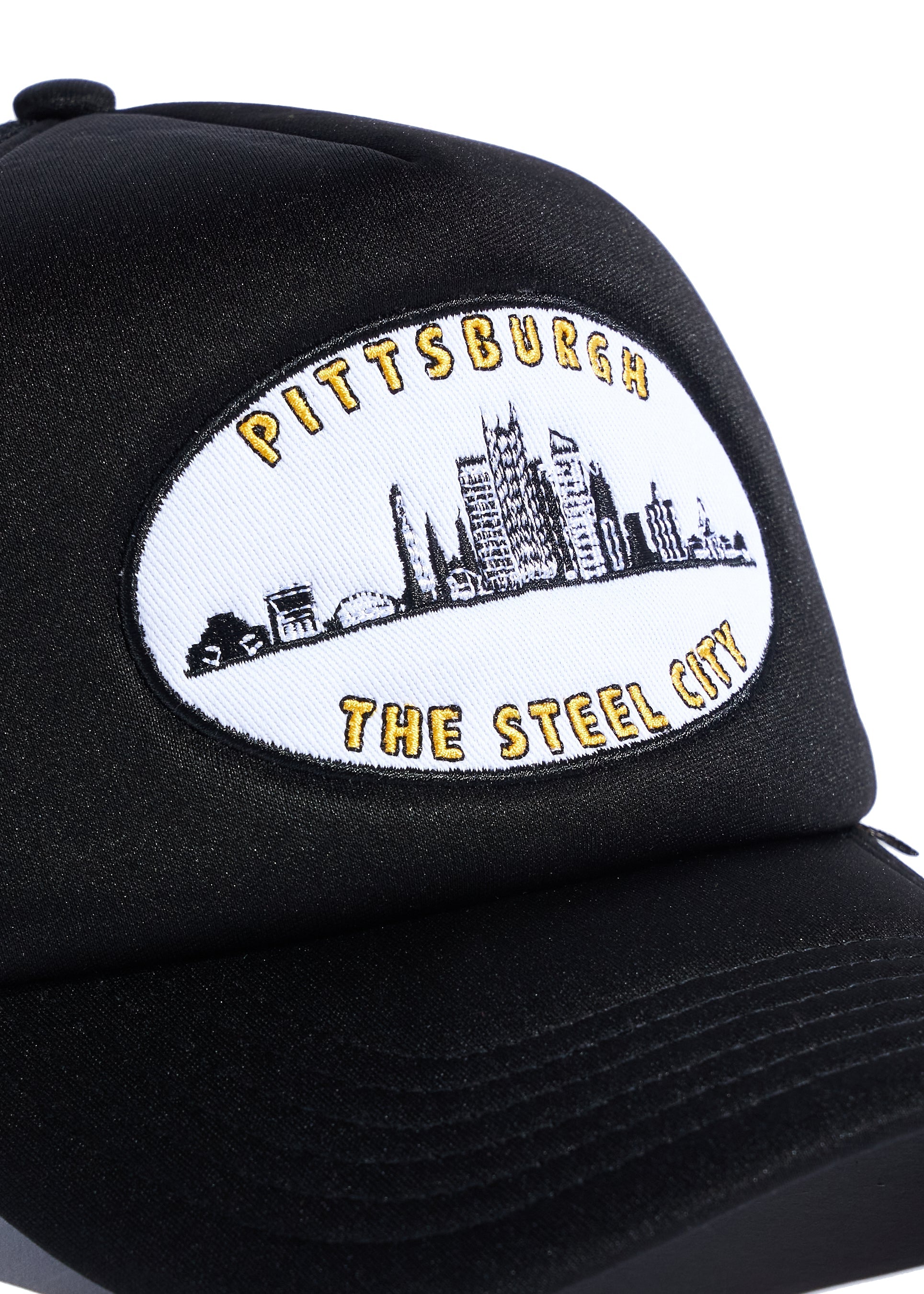 Skyline Pittsburgh Trucker (Black)