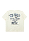 Diner Tee - Antique White