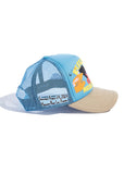 Festival Trucker (Sky Blue/Tan)