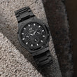 AM404SS - 41 MM BRUSHED BLACK CARBON FIBER WATCH