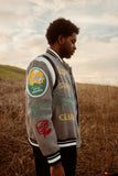 "Lovers" Surf Club Varsity Letterman Jacket (Shadow)