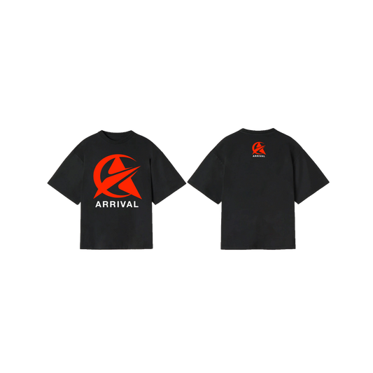 24' LOGO TEE (BLACK/RED)