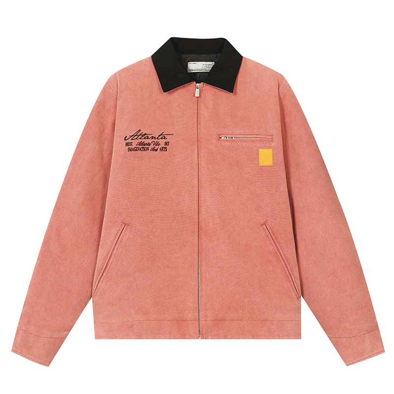 Detroit Retro Embroidered Jacket