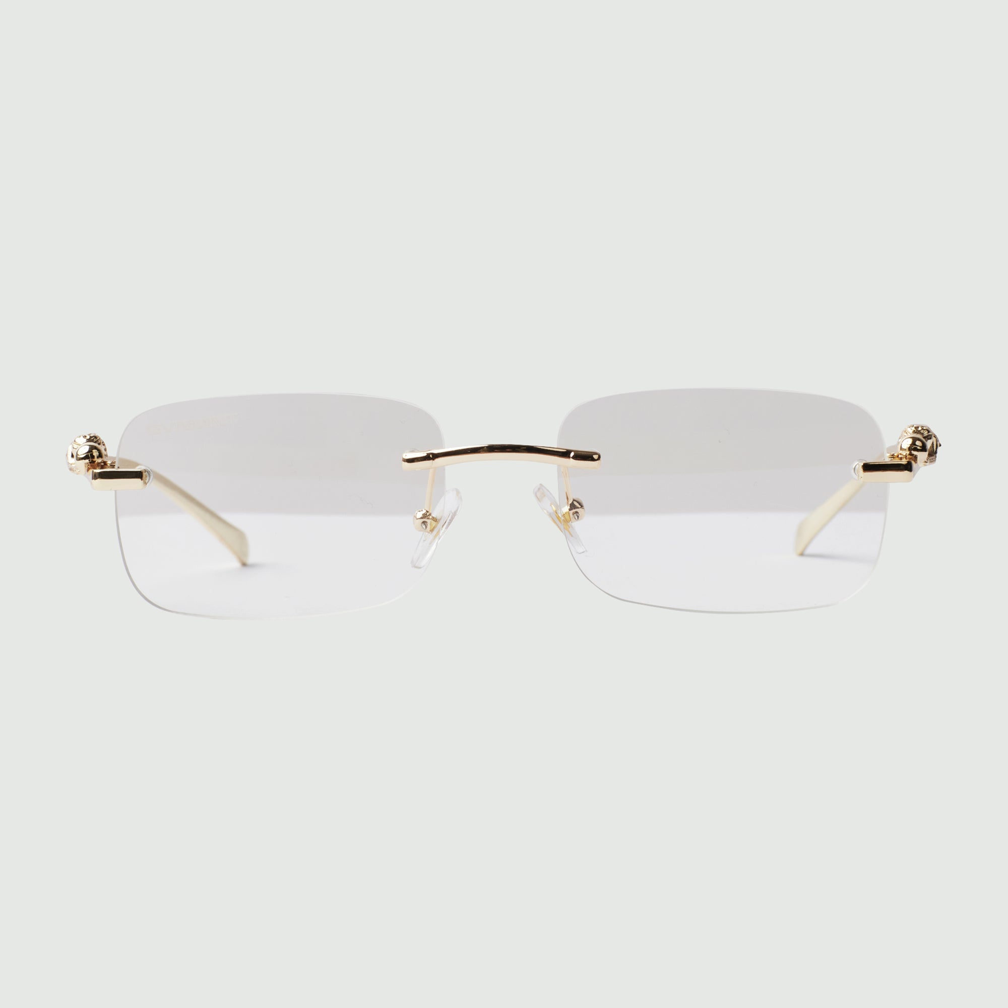 Panther Glasses - Gold / Clear