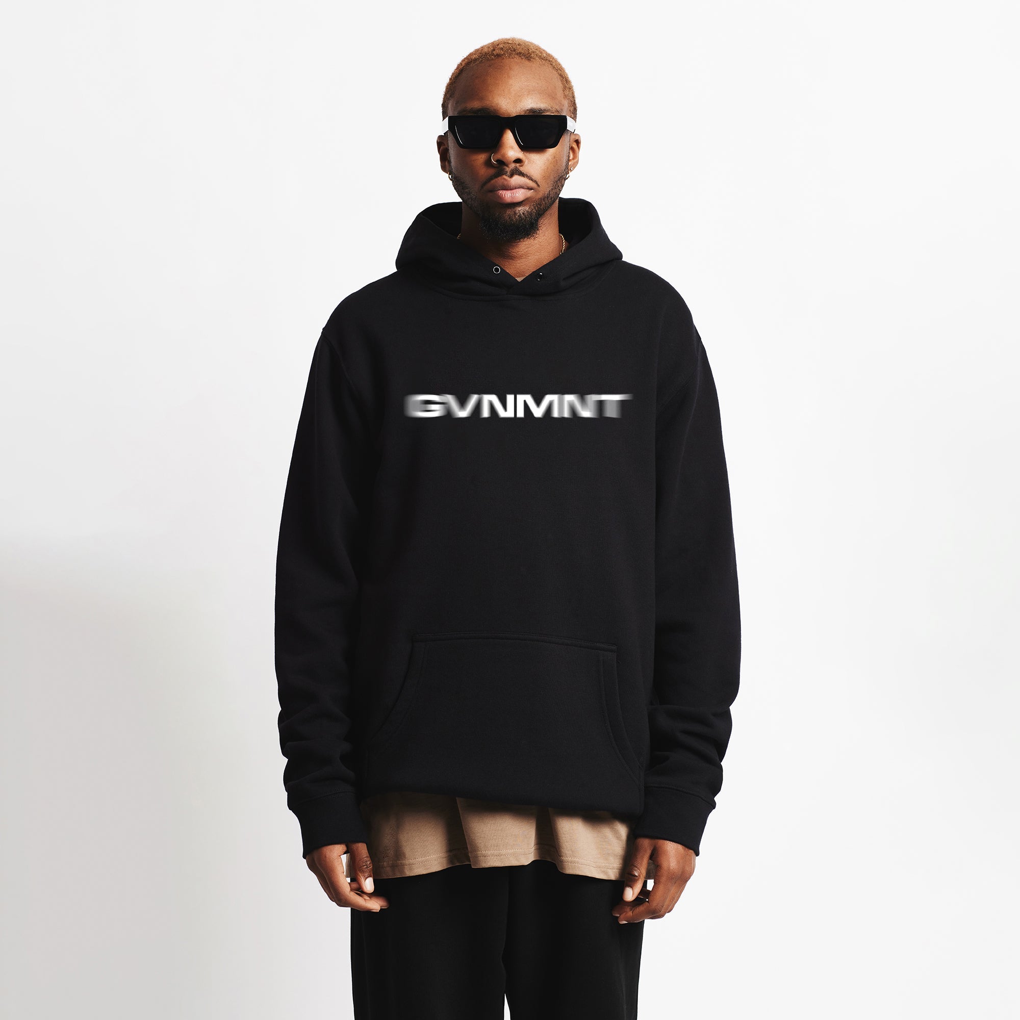 Blurred Lines Hoodie - Black