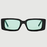 Vanguard Sunglasses - Black / Emerald Green