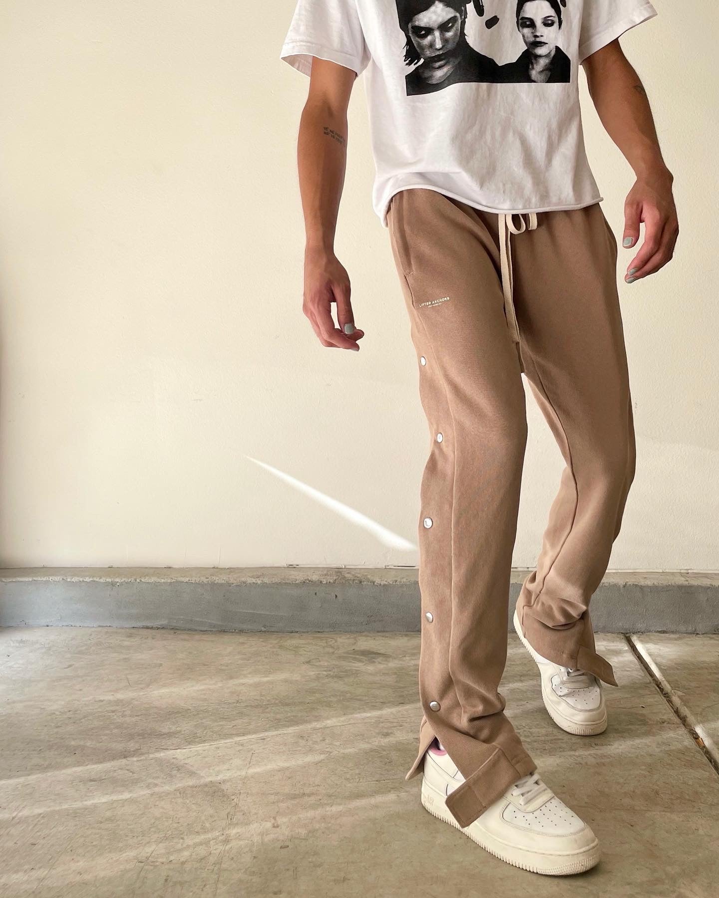 Altitude Snap Sweat Pants (Mocha)