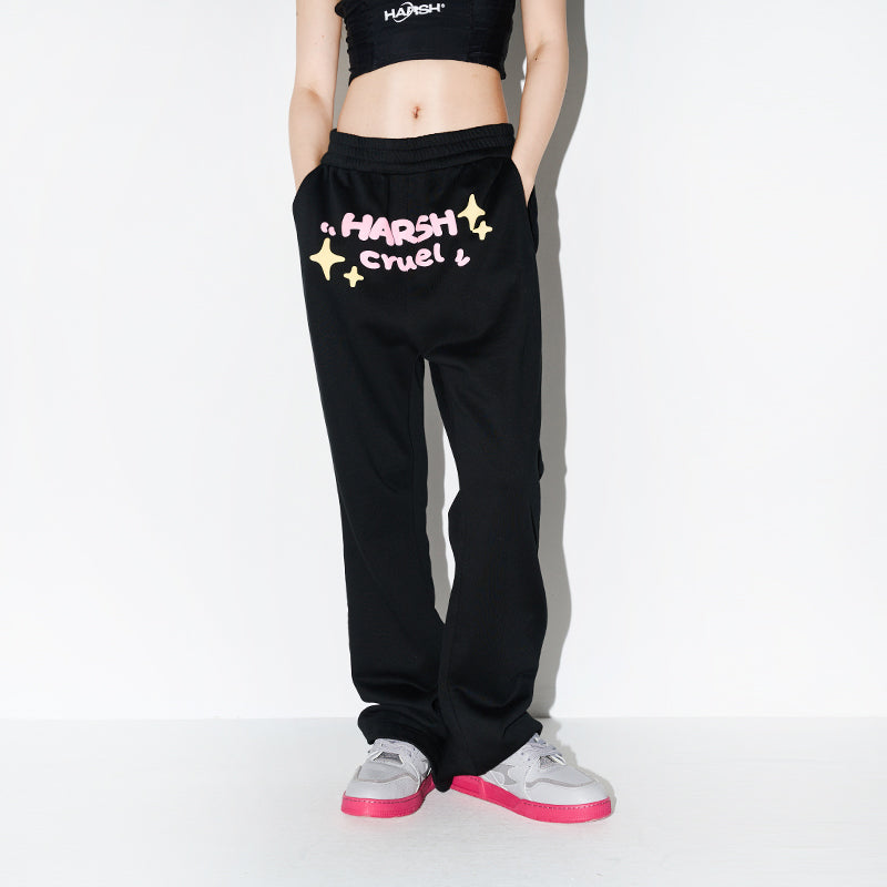 Foam Print Logo Sweatpants